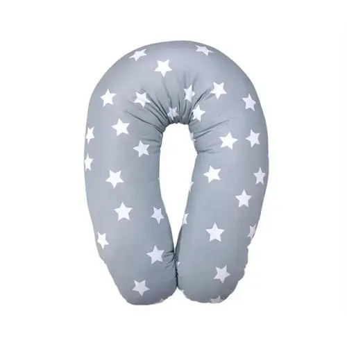 Perna multifunctionala Lorelli Stars Blue Grey Mist, bumbac ranforce, 190 cm