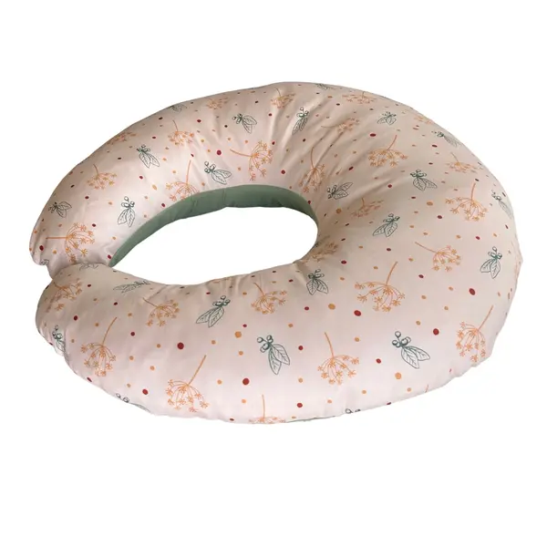 Pernă pentru alăptare, bumbac premium cu imprimeu, TWINDECO