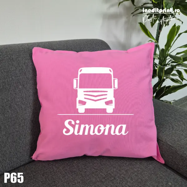 Perna Personalizabila pentru soferi - P65 Roz