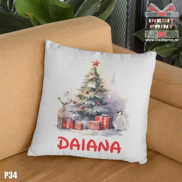 Perna Personalizata CHRISTMAS TREE P34