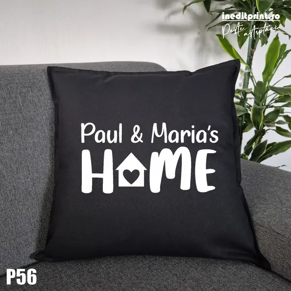 Perna Personalizata Home - P56 Negru