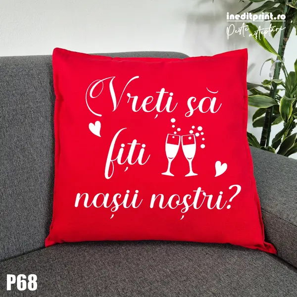 Perna Personalizata Nasi - P68 Rosu