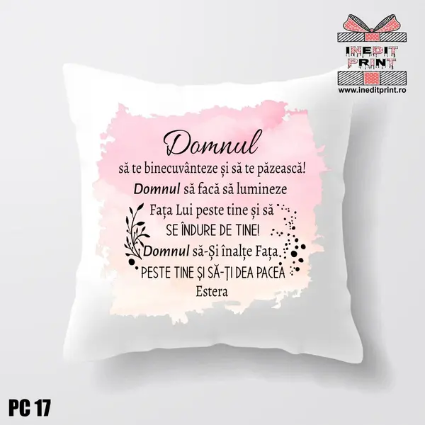 Perna Personalizata Verset Numeri 6:24-26 PC17