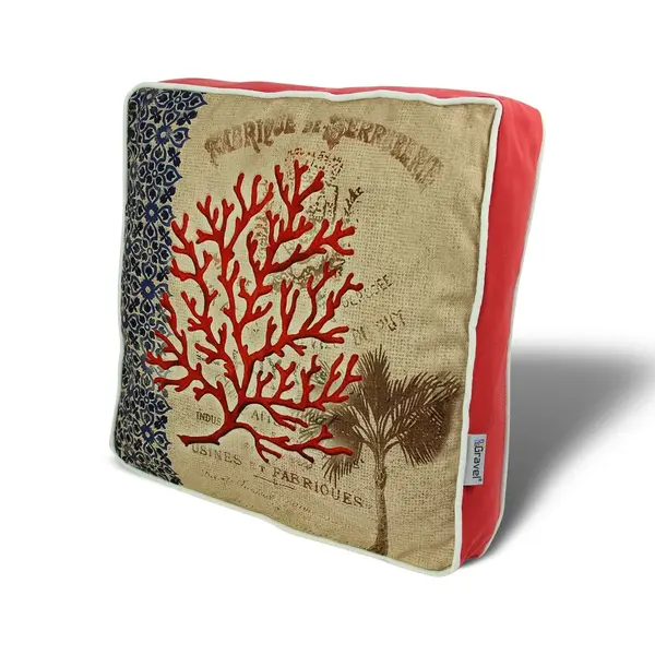 Pernă scaun YM1003 Multicolor 42x42 cm