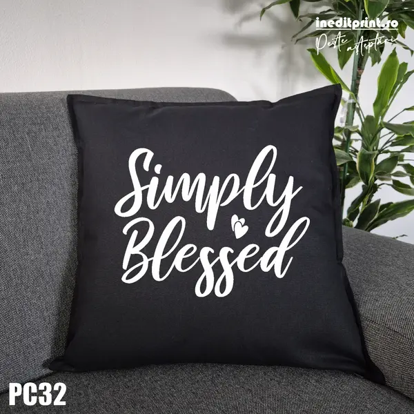 Perna Simply Blessed - PC32 Negru