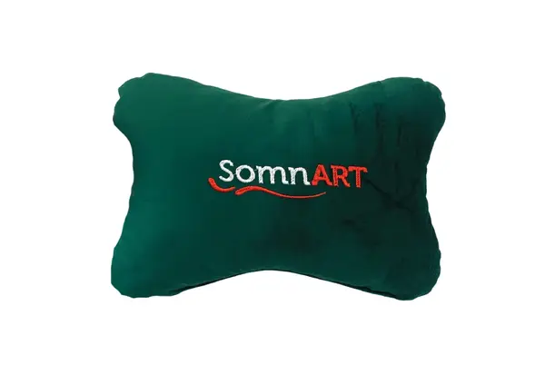Perna Somnart pentru tetiera, verde, dimensiune 32x23