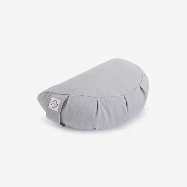 Pernă ZAFU 1/2 YOGA / MEDITAȚIE Gri