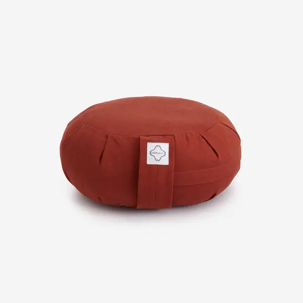 Pernă Zafu rotundă de yoga și meditație, Portocaliu
