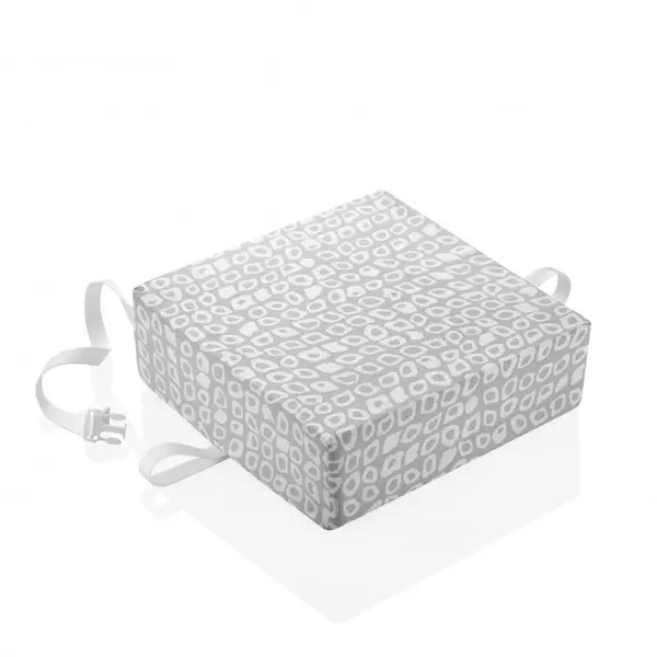 Pernuta inaltator 32x32 cm pentru scaun de masa BabyJem Gri