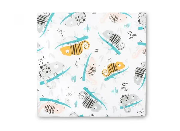 Pernuta inaltator pentru scaun copii Sensillo Chameleon 32x32x8 cm cu husa detasabila din bumbac,prevazuta cu fermoar,curele reglabile de fixare