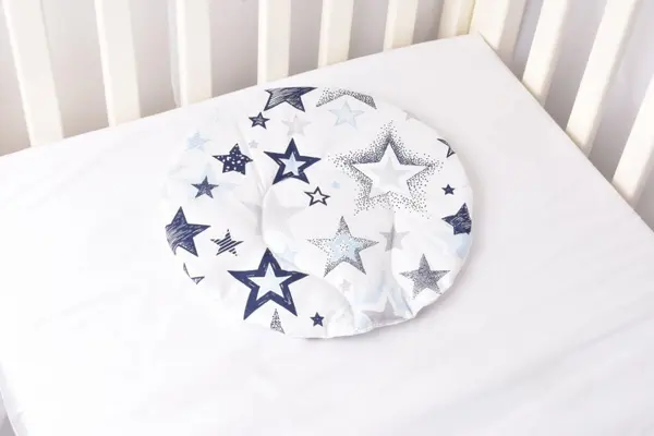 Pernuta plata rotunda 30x30 cm bumbac model stelute
