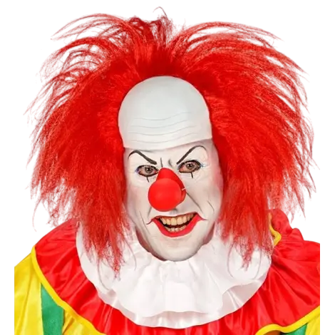 Peruca clown rosie