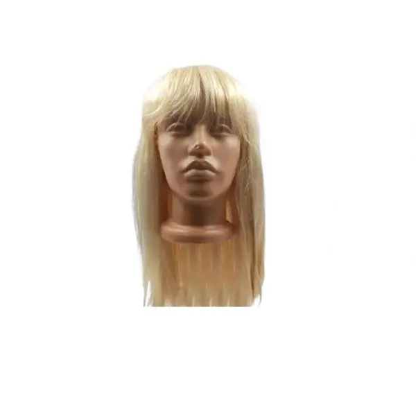 Peruca Dama pentru Carnaval, Par Lung, Drept, Blond, 60 cm