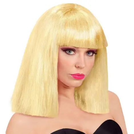 Peruca showgirl blonda