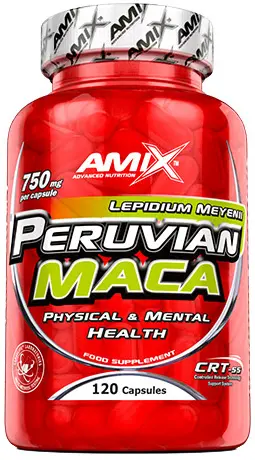 Peruvian Maca, 750 mg, 120 capsule, Amix