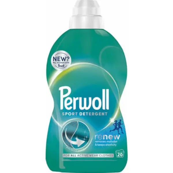 Perwoll Detergent lichid, 1L, 20 spalari, Renew Sport