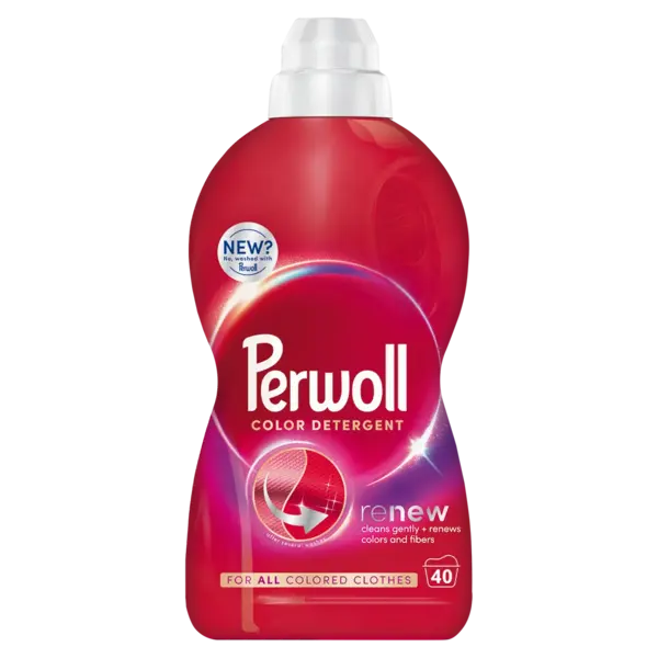 Perwoll Detergent lichid, 2L, 40 spalari, Renew Color