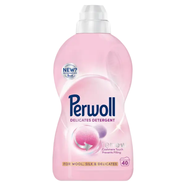 Perwoll Detergent lichid, 2L, 40 spalari, Renew Delicate