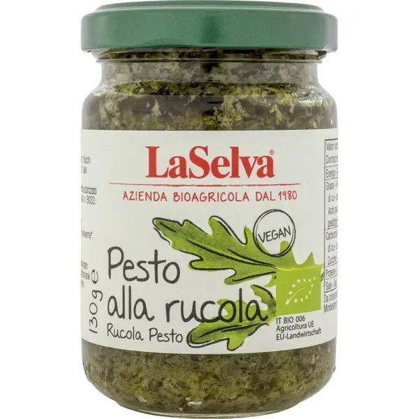 Pesto cu rucola, eco - 130 g