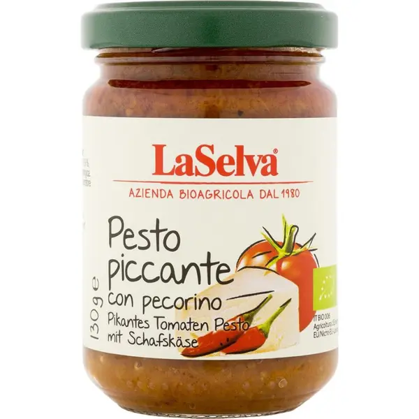 Pesto picant cu rosii si Pecorino, eco - 130 g