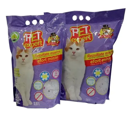 Pet Expert Nisip Silicatic Lavanda - pet-expert,76-l