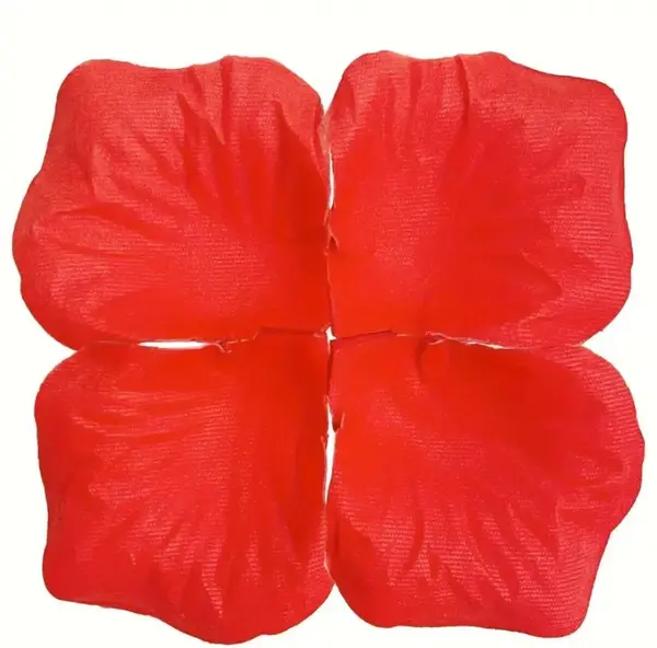 Petale artificiale de trandafir pentru activitati craft, diverse culori, 100 piese, 5 cm