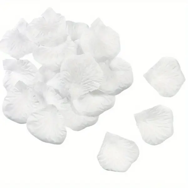 Petale artificiale de trandafir pentru activitati craft, diverse culori, 100 piese, 5 cm