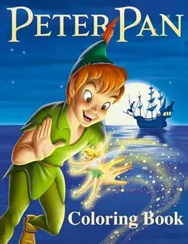 Peter Pan Coloring Book: Coloring Book for Kids and Adults with Fun, Easy, and Relaxing Coloring Pages, Paperback/Linda Johnson