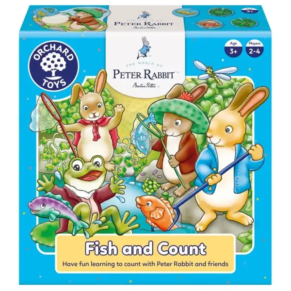 Peter Rabbit - Fish and Count (RO-EN)