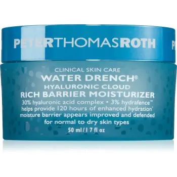 Peter Thomas Roth Water Drench Hyaluronic Cloud Rich Barrier Moisturizer crema bogat hidratanta reface bariera protectoare a pielii