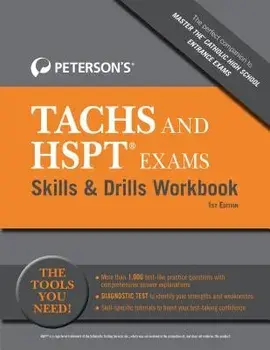 Peterson's Tachs and HSPT Exams Skills & Drills Workbook, Paperback/Peterson's