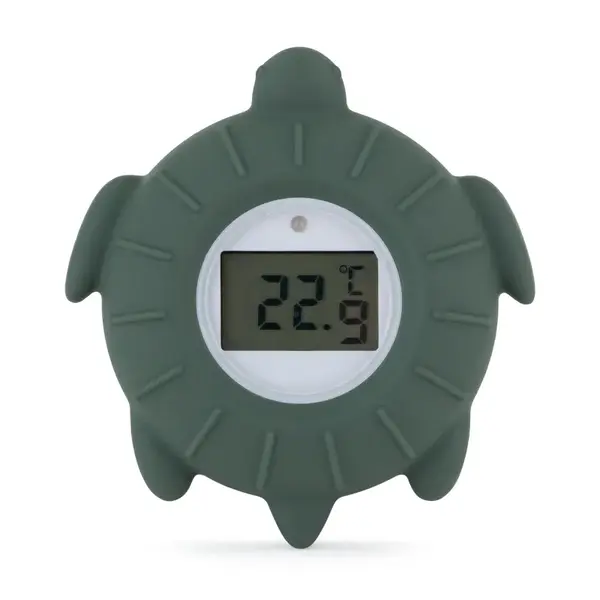 Petite&Mars Digital Silicone Water Thermometer 0m+ termometru digital pentru cadă Turtle Terry 1 buc