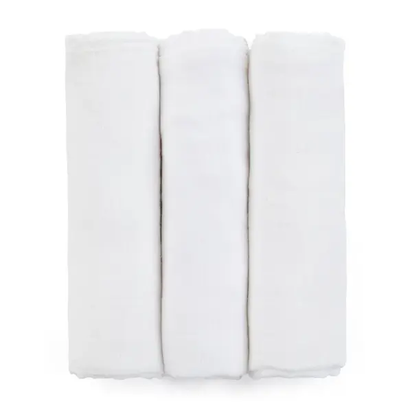 Petite&Mars Moussy scutece textile Total White 68 x 68 cm 3 buc