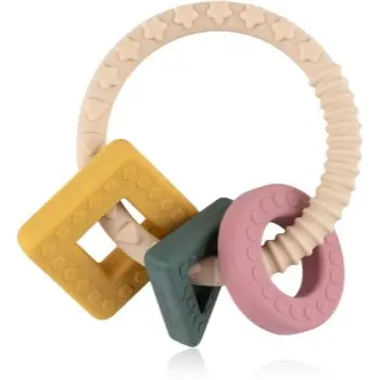 Petite&Mars Silicone teether Figures jucărie pentru dentiție