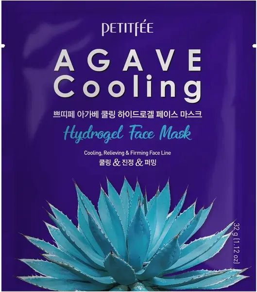 Petitfee & Koelf Mască răcoritoare cu hidrogel, cu agave, 32 g