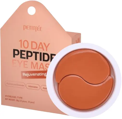 Petitfee & Koelf Patch de întinerire pentru ochi cu peptide, 10 x 2 buc
