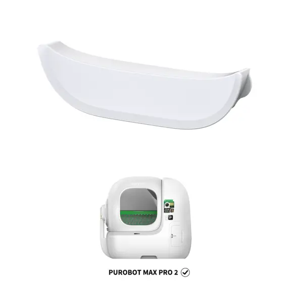 PETKIT Accesoriu pentru litiera, bariera pentru protectie, Petkit Purobox Max Pro 2, Alb