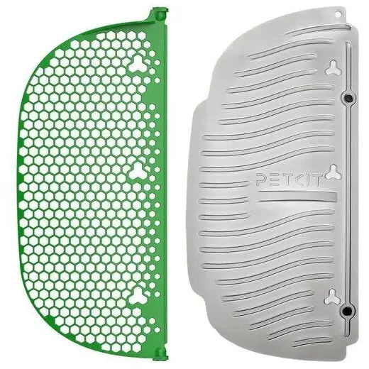 PETKIT Set Petkit (P99023) pentru curatarea asternutului de pisica mineral, 2 buc, Verde-Gri