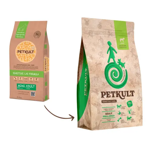 Petkult Mini Adult Sensitive Miel Orez 1 kg