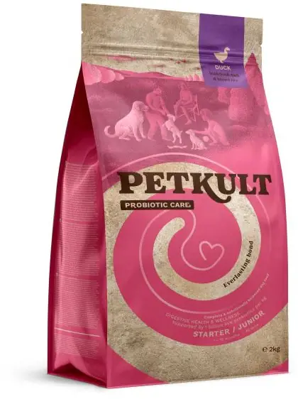 PETKULT Probiotics STARTER & JUNIOR, Raţă şi orez