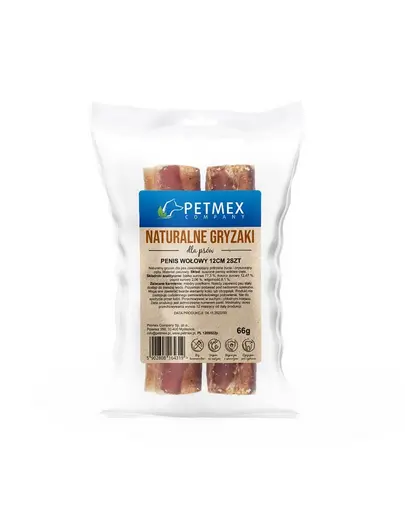 PETMEX Recompensa caine, de vita 12 cm, 2 buc.