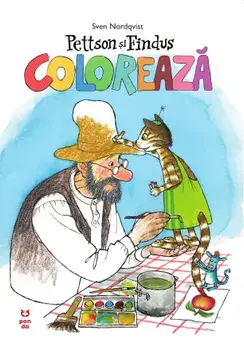 Pettson si Findus coloreaza/Sven Nordqvist
