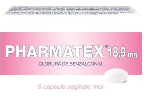 Pharmatex capsule vaginale 18,9mg, 6 capsule vaginale, Innotech