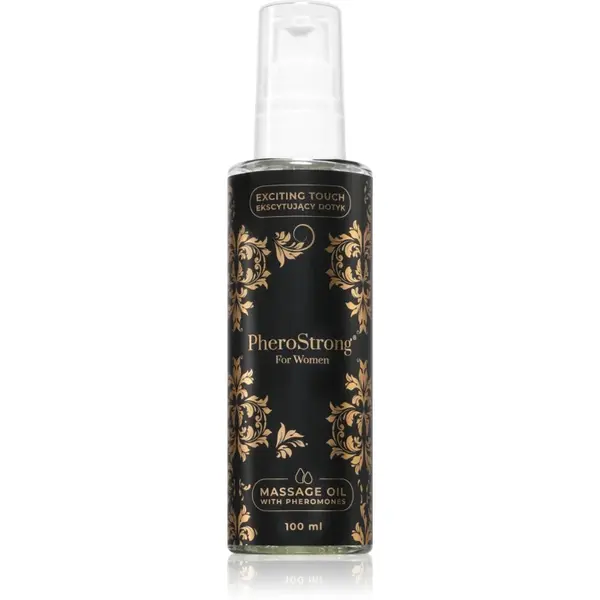 PheroStrong Massage Oil With Pheromones ulei de masaj cu feromoni pentru femei 100 ml