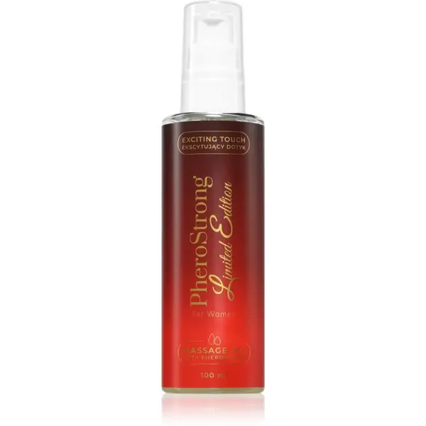 PheroStrong Massage Oil With Pheromones ulei de masaj cu feromoni pentru femei Limited Edition 100 ml