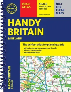 Philip's Handy Atlas Britain. Spiral A5, Spiral Bound/Philip's Maps