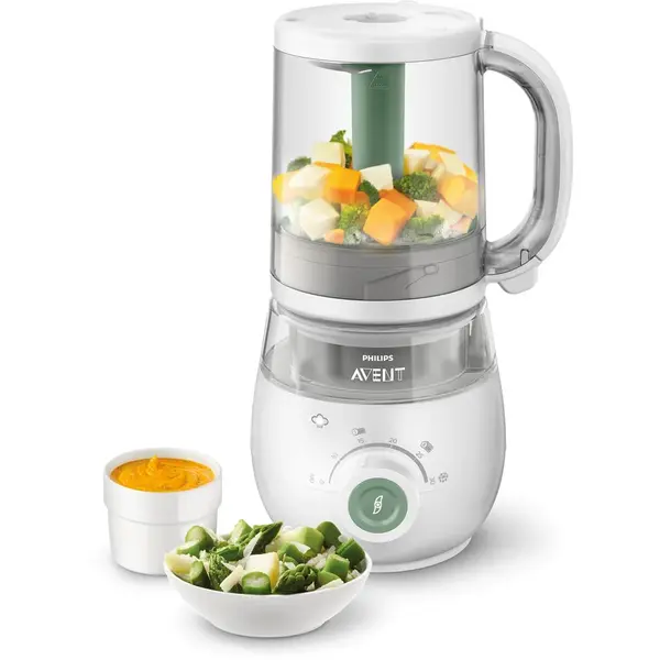 Philips Aparat 4in1 Philips-AVENT SCF885/01 pentru prepararea hranei bebelusilor