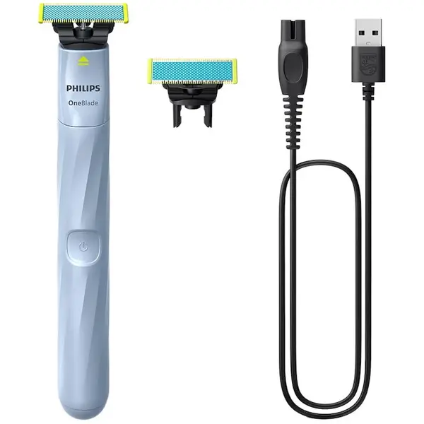 Philips Aparat Ras, Philips One Blade, umed-uscat, gri
