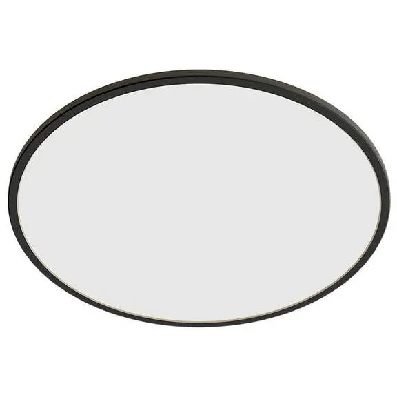 Philips Aplica LED Philips SuperSlim, 15W, 1300 lm, 2700K, IP54, 25 cm, Negru