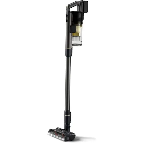 Philips Aspirator Vertical Philips Aqua Seria 7000 XC7057/01, 0.6l, 25.2 V, Autonomie max 80 min, PowerCyclone 12, Negru